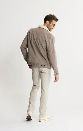 Sherpa Lined Corduroy Trucker Jacket - JACHS NY