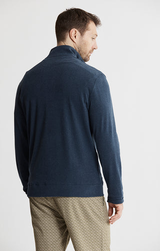 Dongan Ultra Soft Quarter Zip Pullover - JACHS NY