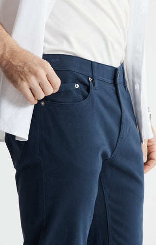 Stretch Cotton 5-Pocket Pants - JACHS NY