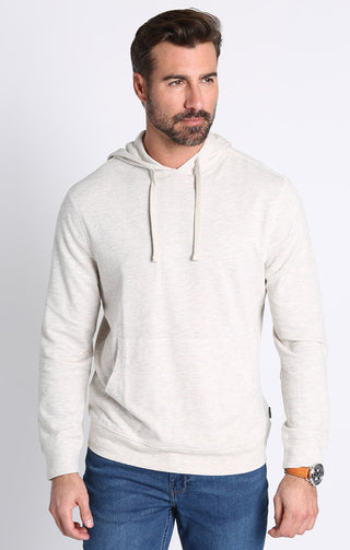Oatmeal Bedford Cotton Modal Pullover Hoodie - JACHS NY