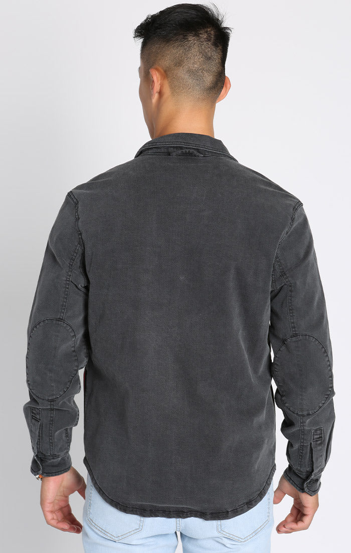 Stretch Flannel Lined Denim Jacket – JACHS NY