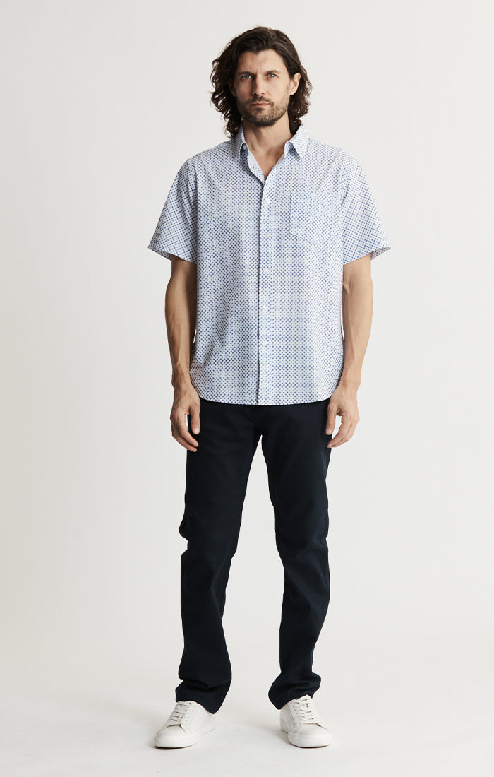 Poly Spandex Short Sleeve Tech Shirt | Men's Short Sleeve Shirts