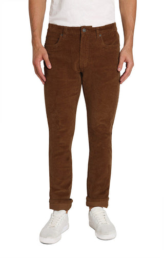 Straight Fit Stretch Corduroy Pant - JACHS NY