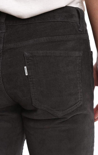 Straight Fit Stretch Corduroy Pant - JACHS NY