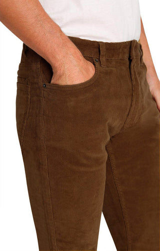 Straight Fit Stretch Corduroy Pant - JACHS NY