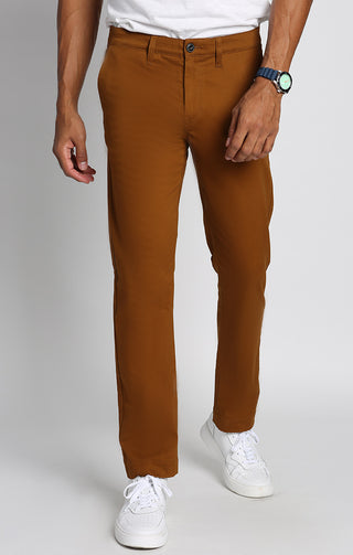 Copper Stretch Straight Fit Bowie Chino - JACHS NY