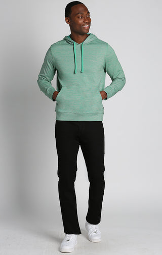 Green Novelty Knit Pullover Hoodie - JACHS NY