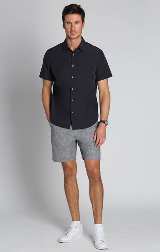 Black Gravityless Short Sleeve Shirt - JACHS NY