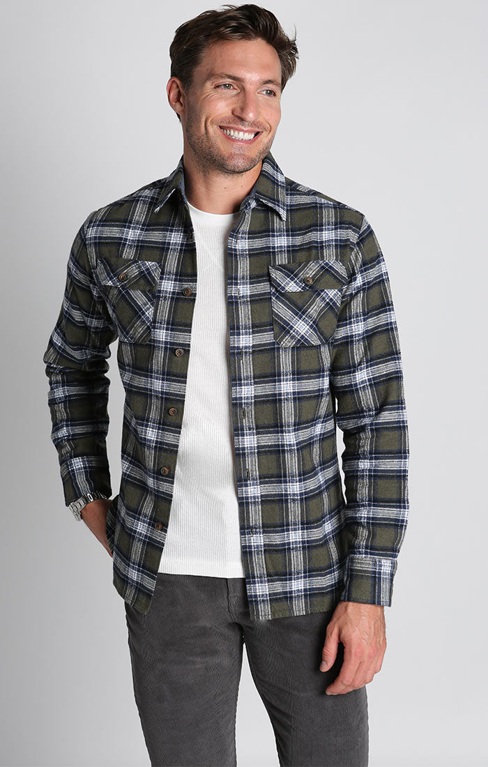 Limited Edition Green 2-Pack Flannel and Thermal – JACHS NY