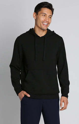 Black Soft Touch Pullover Hoodie - JACHS NY