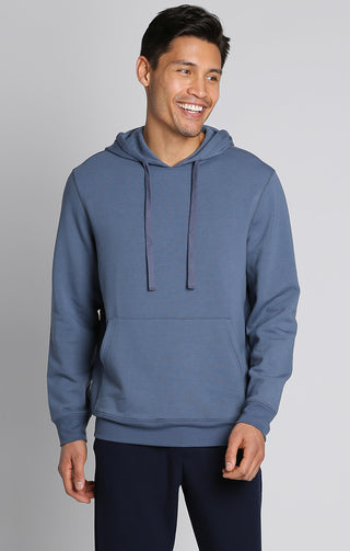 Blue Soft Touch Pullover Hoodie - JACHS NY