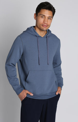 Blue Soft Touch Pullover Hoodie - JACHS NY