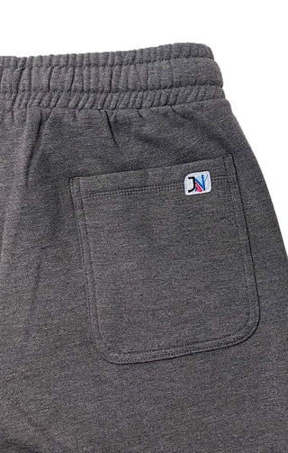 Charcoal Soft Touch Pull On Short - JACHS NY