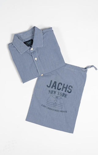 Micro Houndstooth Laundered Shirt - JACHS NY