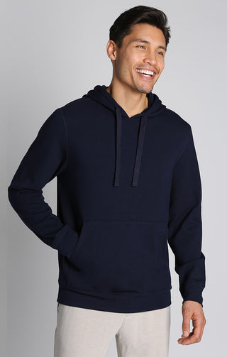 Navy Soft Touch Pullover Hoodie - JACHS NY