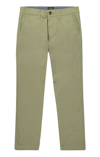 Olive Straight Fit Stretch Bowie Chino - JACHS NY